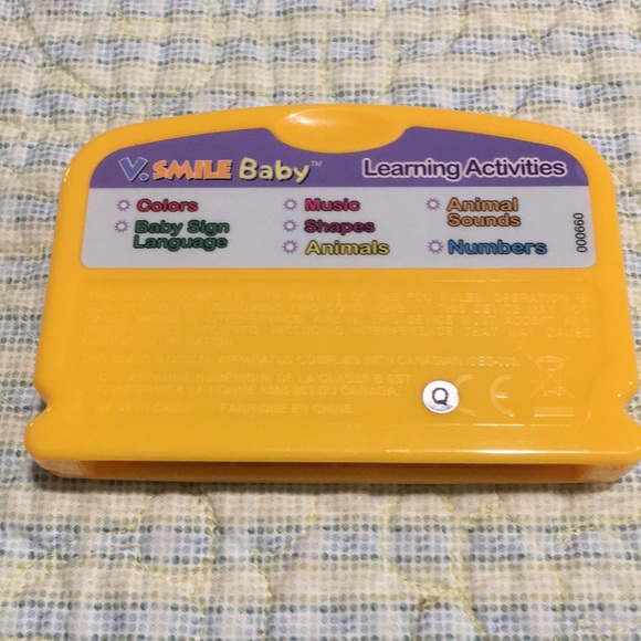 V.Tech V.Smile Baby Learning Console W/learn & Discover Game Excellent Condition - Picture 13 of 13